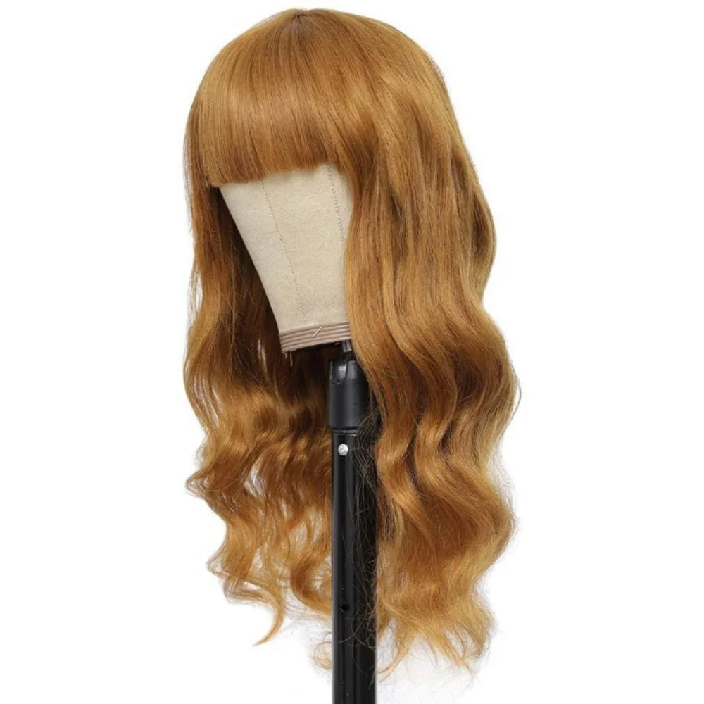 Blooming Hair  100% 10A Human Hair Bang Wig